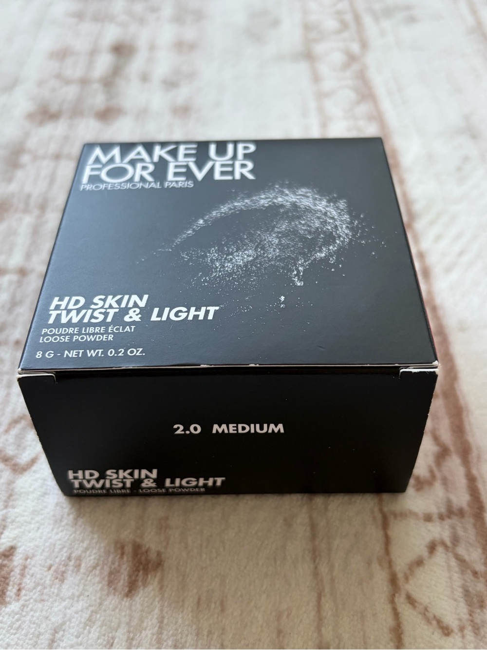 Makeup Forever HD Skin Twist & Light Loose Powder - 2.0 Medium NWT